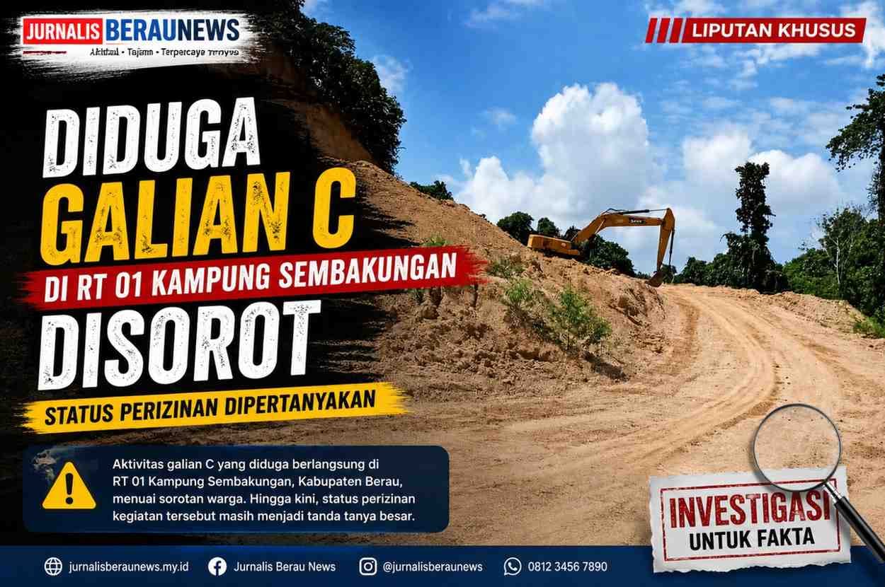 Diduga Galian C di RT 01 Kampung Sembakungan Disorot, Status Perizinan Dipertanyakan
